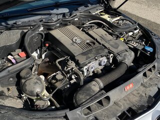 2008 Mercedes-Benz C-Класс 180 Kompressor III (W204), чёрный, 760000 рублей, вид 3