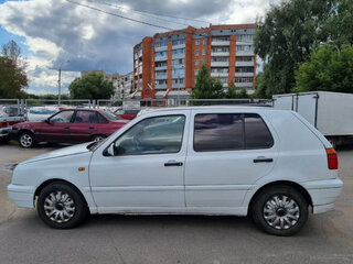 1997 Volkswagen Golf III, белый, 229900 рублей, вид 4