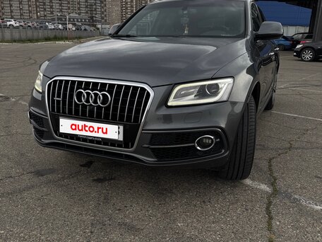 2015 Audi Q5 I (8R) Рестайлинг, серый, 3350000 рублей, вид 1