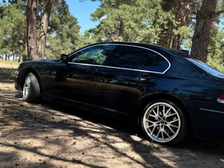 2005 BMW 7 серии 730d IV (E65/E66) Рестайлинг, чёрный, 1125000 рублей, вид 4