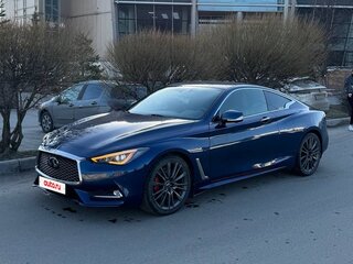 2017 Infiniti Q60 II, синий, 3200000 рублей, вид 1