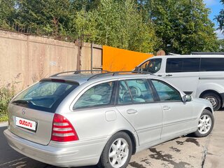 2002 Mercedes-Benz C-Класс 180 II (W203), серебристый, 490000 рублей, вид 3