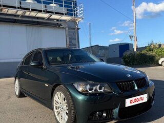 2007 BMW 3 серии 318d V (E90/E91/E92/E93), зелёный, 990000 рублей, вид 1
