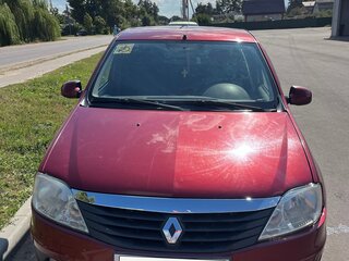 2013 Renault Logan I Рестайлинг, красный, 360000 рублей, вид 2