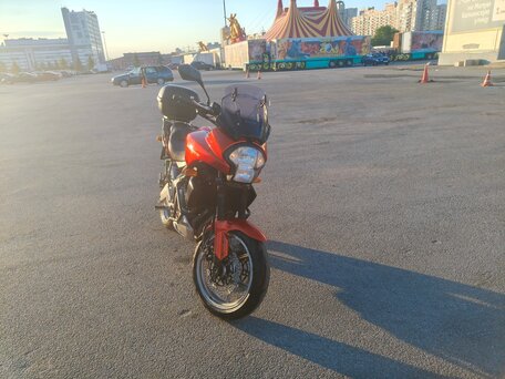 2007 Kawasaki Versys 650, оранжевый, 370000 рублей, вид 3
