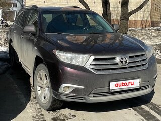 2012 Toyota Highlander II (XU40) Рестайлинг, пурпурный, 1754500 рублей, вид 1