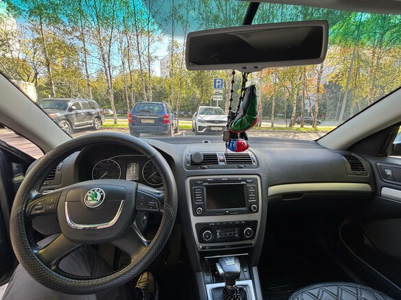 2009 Skoda Octavia II (A5) Рестайлинг, серый, 740000 рублей - вид 9