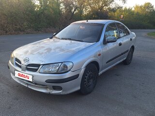2002 Nissan Almera II (N16) Рестайлинг, серебристый, 150000 рублей, вид 1