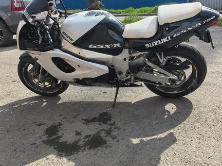 2000 Suzuki GSX-R 750, белый, 290000 рублей, вид 1