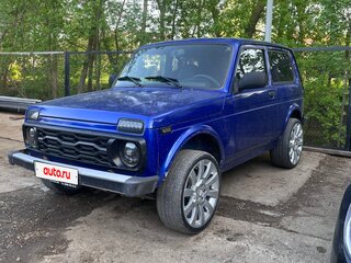 2017 Lada (ВАЗ) 2121 (4x4) I Рестайлинг, синий, 510000 рублей, вид 2
