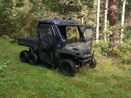 2011 Polaris Ranger 6x6, зелёный, 2500000 рублей, вид 1