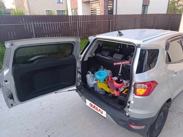 2017 Ford EcoSport II, серебристый, 1150000 рублей - вид 6