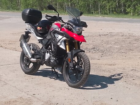 2017 BMW G 310 GS, красный, 350000 рублей, вид 1