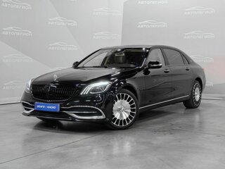 2015 Mercedes-Benz Maybach S-Класс 500 I (X222), чёрный, 4990000 рублей, вид 1