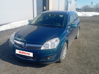 2007 Opel Astra H Рестайлинг, синий, 530000 рублей, вид 2