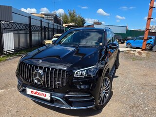 2020 Mercedes-Benz GLS 580 II (X167), чёрный, 11000000 рублей, вид 3