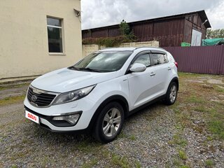 2012 Kia Sportage III, белый, 950000 рублей, вид 3