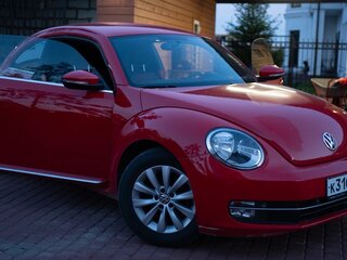 2014 Volkswagen Beetle II (A5), красный, 1320000 рублей, вид 1