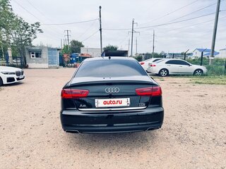 2015 Audi A6 IV (C7) Рестайлинг, чёрный, 1309000 рублей, вид 4