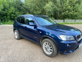 2014 BMW X3 20i xDrive II (F25), синий, 1700000 рублей, вид 3