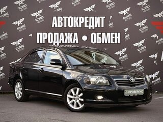 2007 Toyota Avensis II Рестайлинг, чёрный, 885000 рублей, вид 1