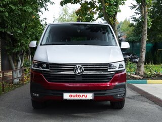 2021 Volkswagen Multivan Long T6 Рестайлинг, красный, 7500000 рублей, вид 2