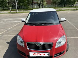 2008 Skoda Fabia II, красный, 450000 рублей, вид 2