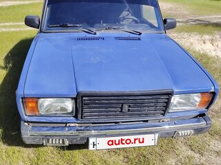 2007 Lada (ВАЗ) 2107, синий, 130000 рублей, вид 1