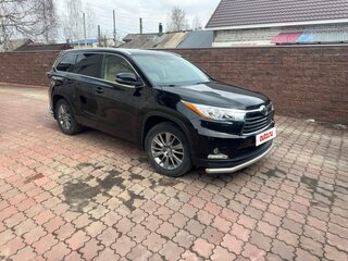 2014 Toyota Highlander III (XU50), чёрный, 3500000 рублей, вид 2