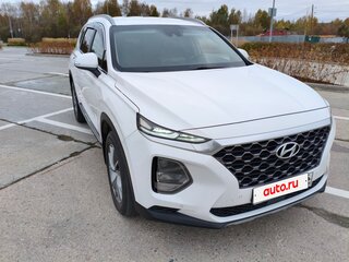 2019 Hyundai Santa Fe IV, белый, 2699000 рублей, вид 2