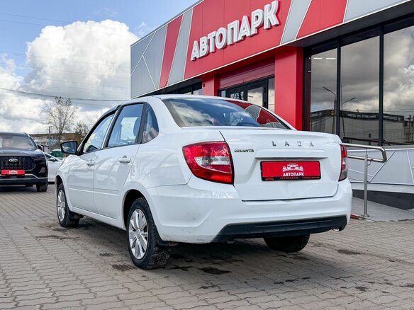 2023 Lada (ВАЗ) Granta I Рестайлинг, белый, 529000 рублей - вид 5