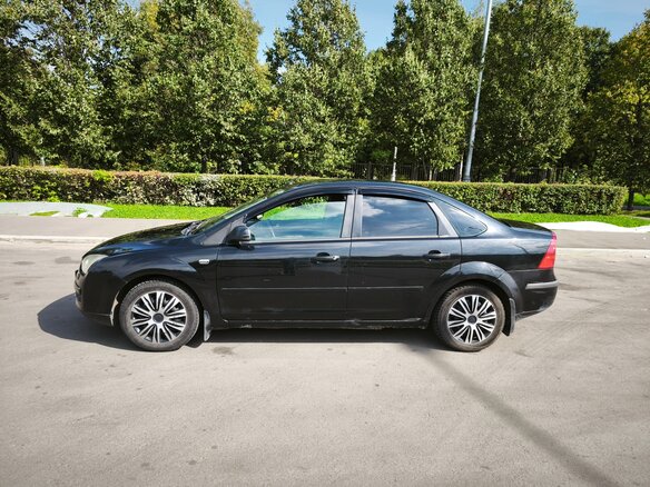 2007 Ford Focus II, чёрный, 300000 рублей - вид 2