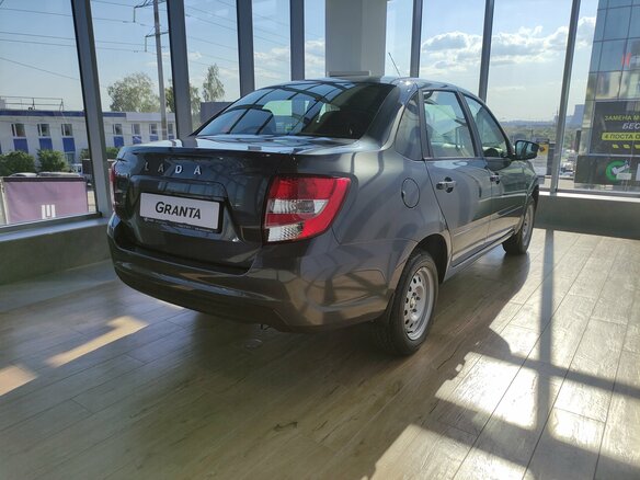 2026 Lada (ВАЗ) Granta I Рестайлинг, серый, 1130000 рублей - вид 6