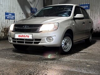 2013 Lada (ВАЗ) Granta I, бежевый, 674000 рублей, вид 1