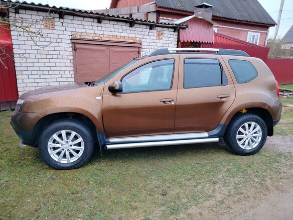 2012 Renault Duster I, коричневый, 950000 рублей - вид 7
