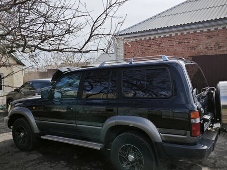 1996 Toyota Land Cruiser 80 Series Рестайлинг, зелёный, 1380000 рублей, вид 5