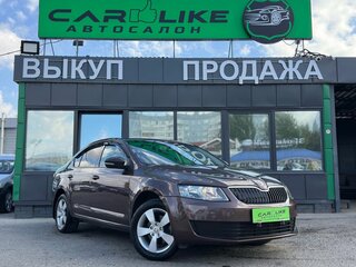 2016 Skoda Octavia III (A7), коричневый, 1179000 рублей, вид 1