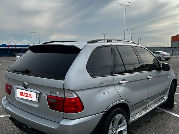 2001 BMW X5 3.0i I (E53), серебристый, 650000 рублей - вид 6