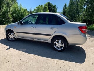 2012 Lada (ВАЗ) Granta I, серебристый, 325000 рублей, вид 5