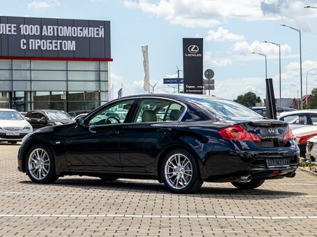 2011 Infiniti G25 IV, чёрный, 1395000 рублей, вид 4
