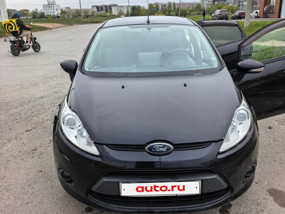 2011 Ford Fiesta Mk6, чёрный, 650000 рублей