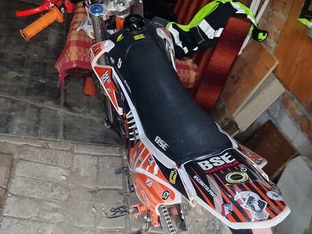 2025 BSE MX 125, оранжевый, 75000 рублей, вид 1