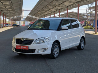 2012 Skoda Fabia II Рестайлинг, белый, 519900 рублей, вид 4