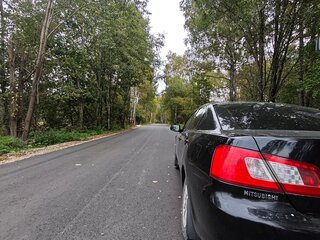 2008 Mitsubishi Galant IX Рестайлинг, чёрный, 555000 рублей, вид 1