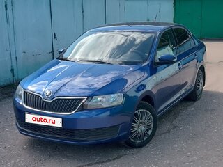 2019 Skoda Rapid I Рестайлинг, синий, 1151000 рублей, вид 1