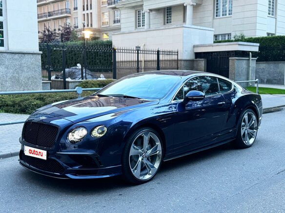 2011 Bentley Continental GT II, синий - вид 22