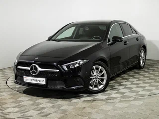 2019 Mercedes-Benz A-Класс 200 IV (W177), чёрный, 2499700 рублей, вид 1