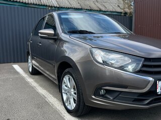 2019 Lada (ВАЗ) Granta I Рестайлинг, коричневый, 529990 рублей, вид 2