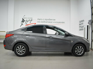 2015 Hyundai Solaris I Рестайлинг, серый, 869000 рублей, вид 3