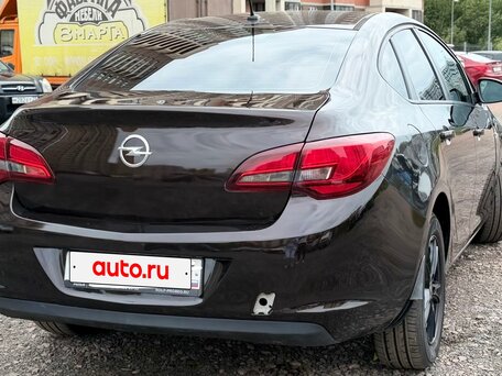 2013 Opel Astra J Рестайлинг, коричневый, 550000 рублей, вид 4